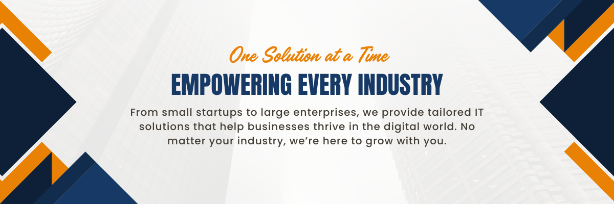 Industries we serve page banner